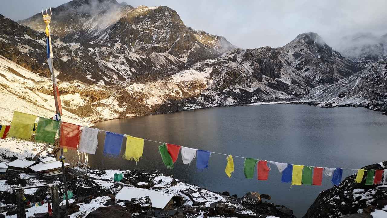 Gosainkunda Lake at 4,380 m