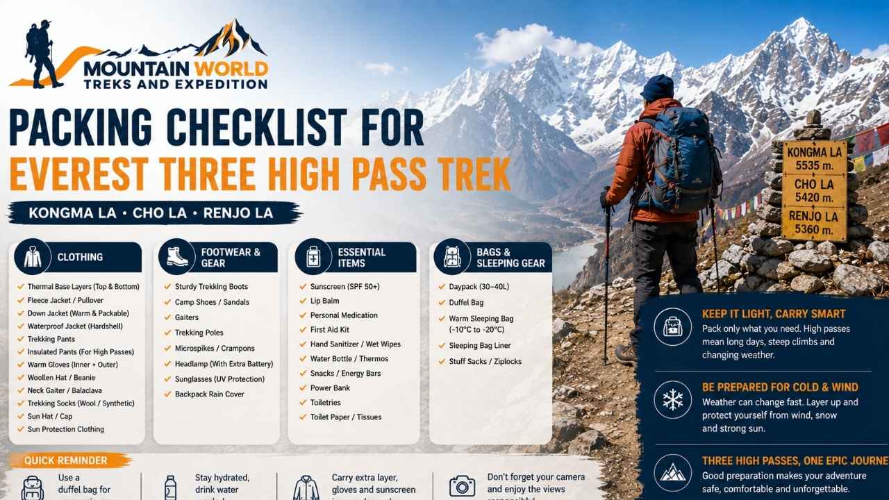 Trek Gear & Packing Ideas