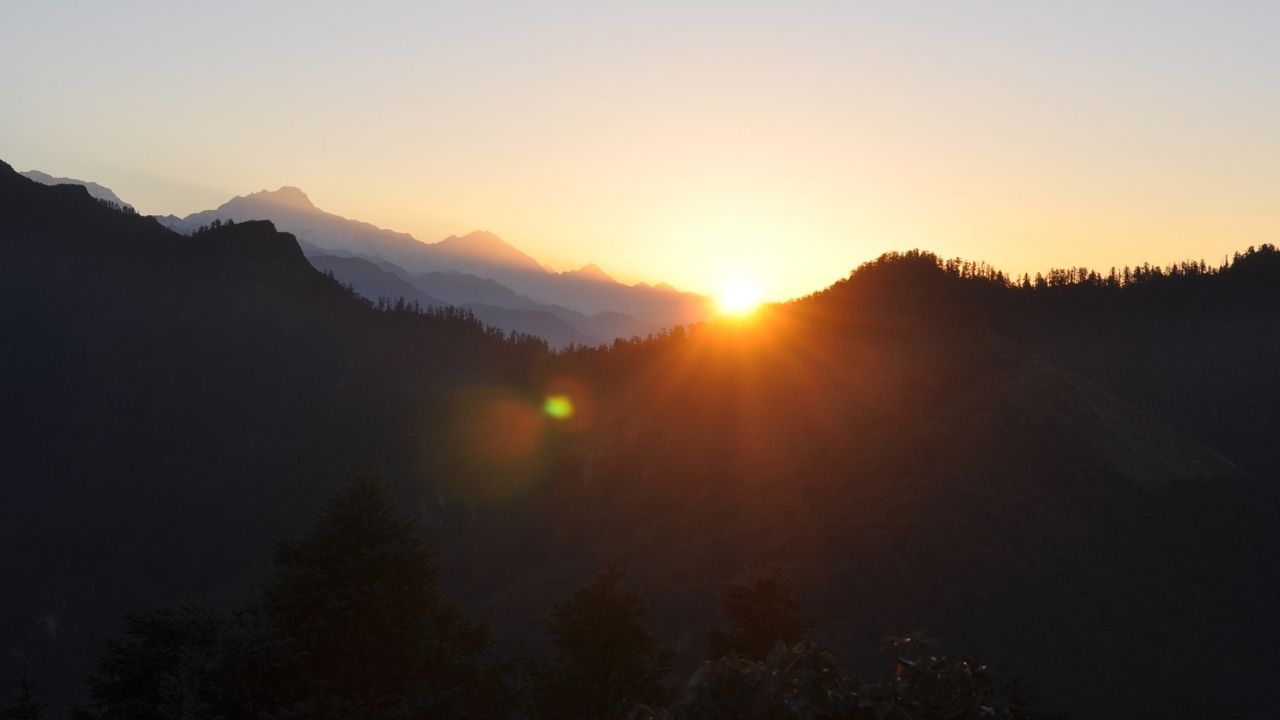 Poon Hill Sunrise: