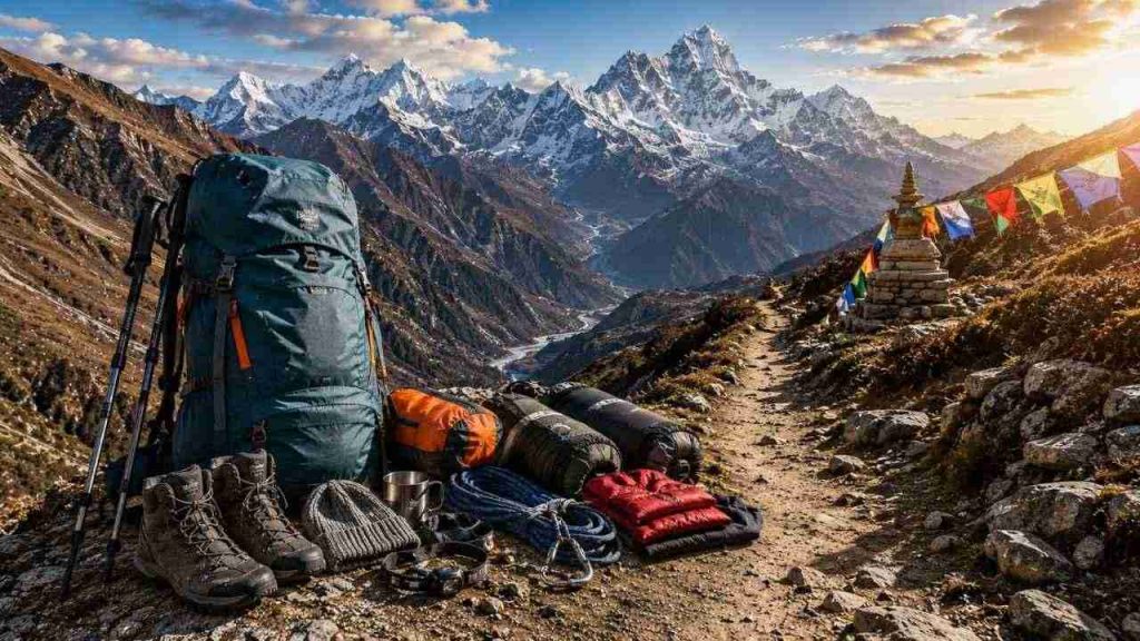 What to pack for nepal trekking and peak climbing