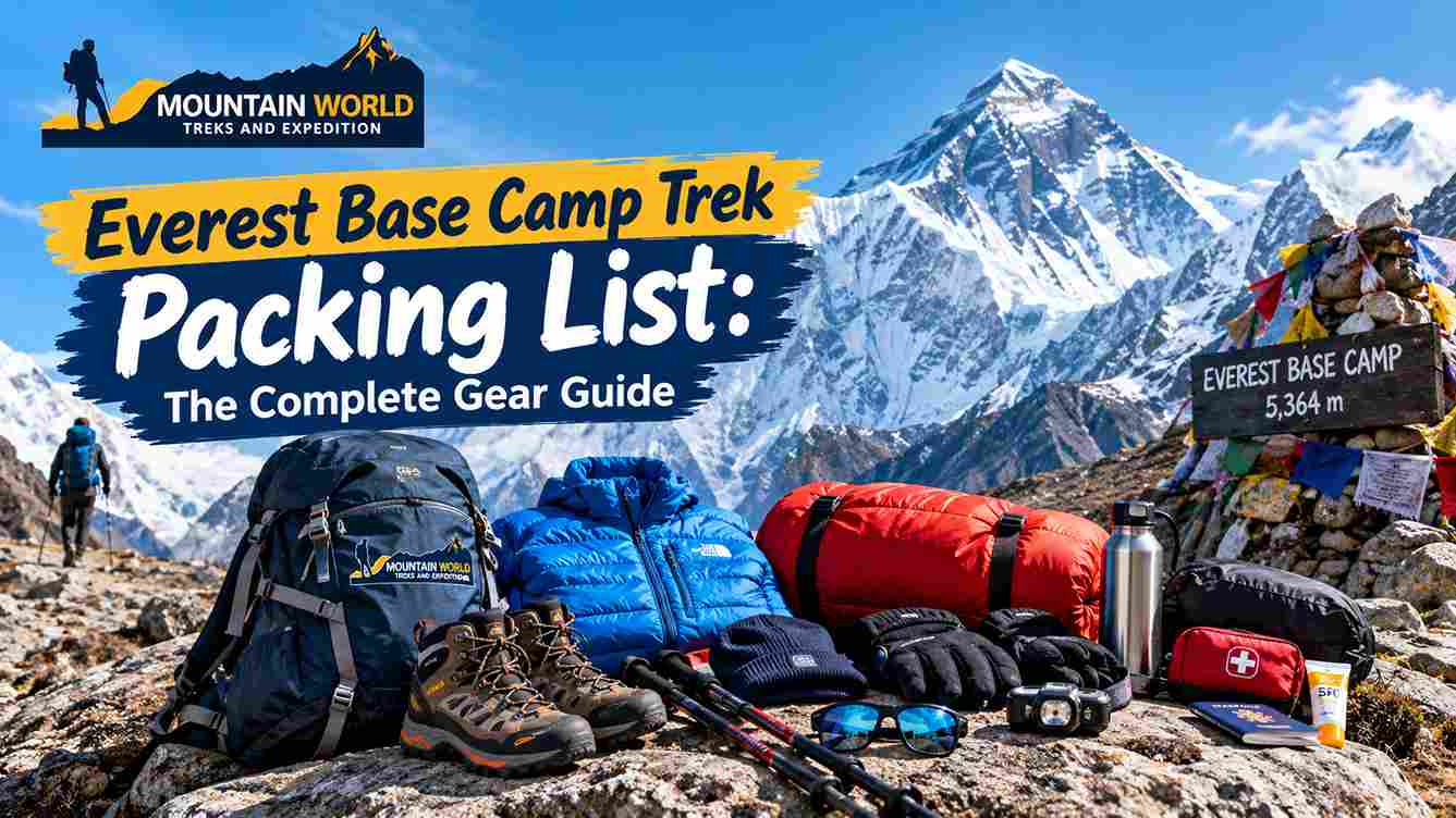 Everest Base Camp Trek Packing List: The Complete Gear Guide